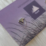 Load image into Gallery viewer, Triangle Stud Earrings 925 Sterling Silver

